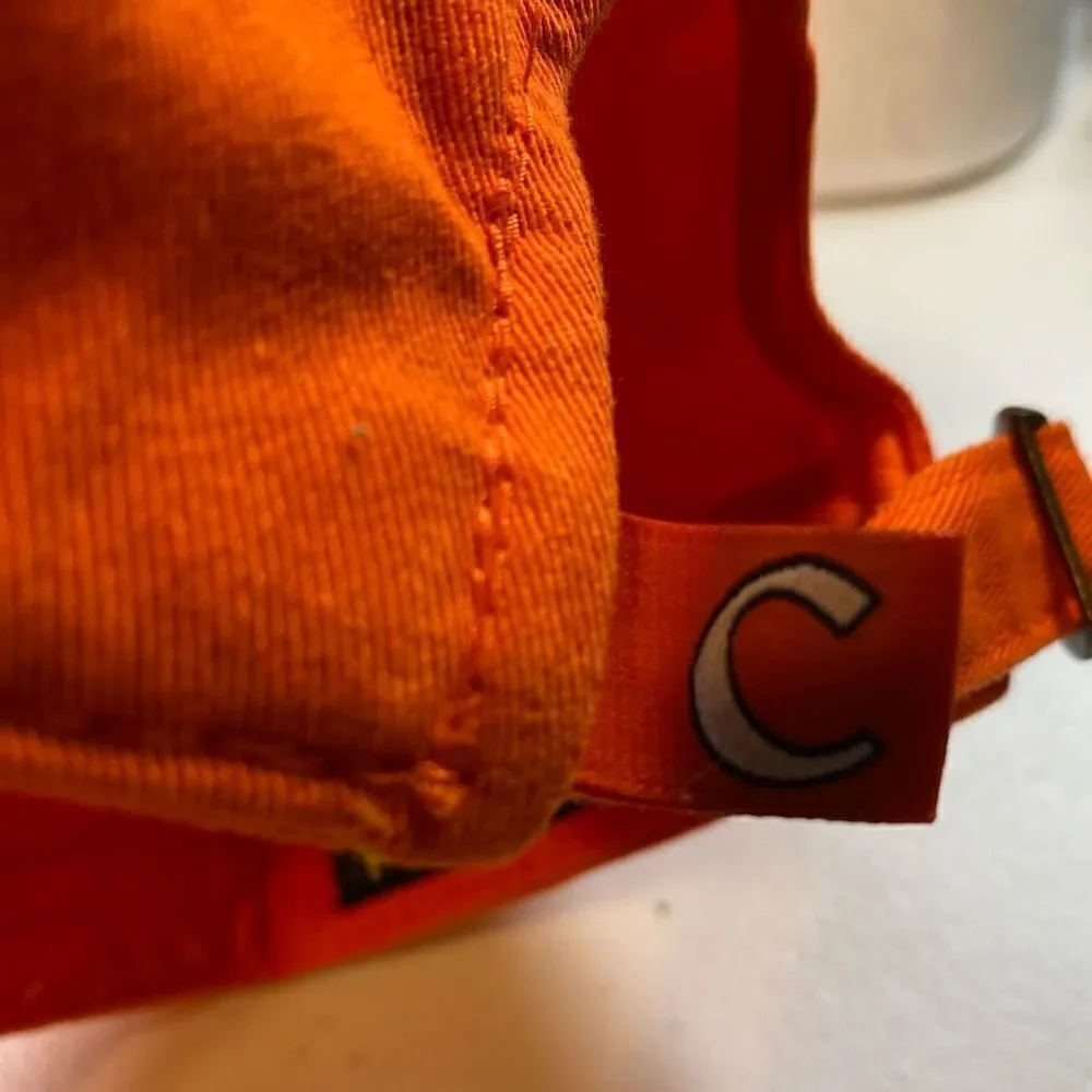 NWT On Top of the World NCAA Orange Clemson University Tigers Baseball Cap Hat